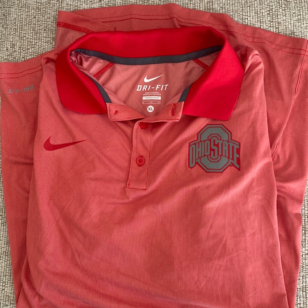 Ohio State Nike Dri-Fit Polo